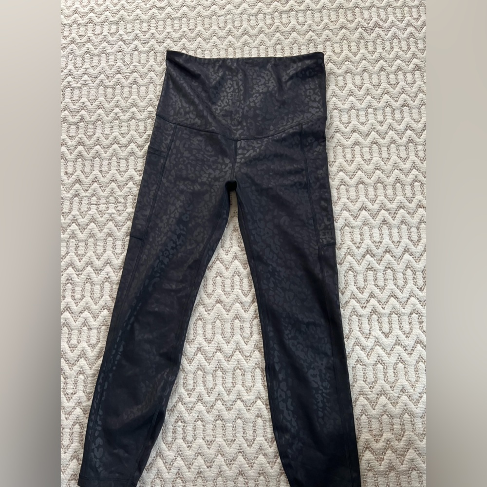 Maternity black leggings